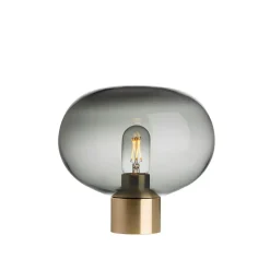 Arkiv Bordlampe 4169 Røkgrå Liten<HADELAND GLASSVERK Discount