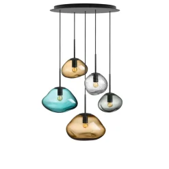 Crystal Stone Pendellampe<HADELAND GLASSVERK Sale