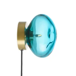 Crystal Stone Vegglampe<HADELAND GLASSVERK Clearance