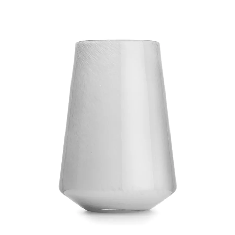 Dugg Vase 20cm Grå<HADELAND GLASSVERK Hot