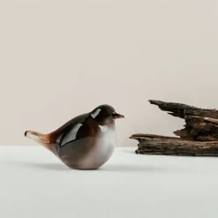 Dyrefigurer Fossekall 11 cm<HADELAND GLASSVERK Clearance