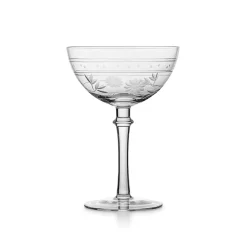 Elizabeth Champagneskål Blomsterslip 25cl Klar<HADELAND GLASSVERK New