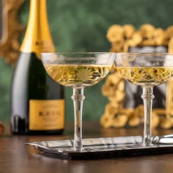 Elizabeth Champagneskål Blomsterslip 25cl Klar<HADELAND GLASSVERK New