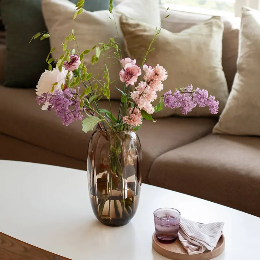 Ella Vase 29cm Kakao<HADELAND GLASSVERK Online