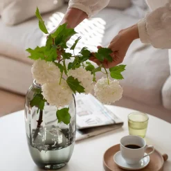 Ella Vase 29cm Røkgrå<HADELAND GLASSVERK New