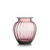 Emily Vase 23cm Rosa Optikk<HADELAND GLASSVERK Clearance