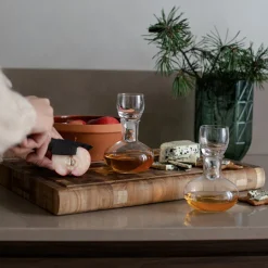 Gilde Drammekaraffel 20cl 4-pk<HADELAND GLASSVERK Clearance