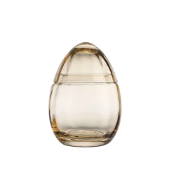 Glassegg Gul 15cm<HADELAND GLASSVERK