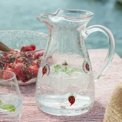 Jordbær Mugge 1,1 L<HADELAND GLASSVERK Discount