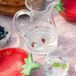 Jordbær Mugge 1,1 L<HADELAND GLASSVERK Discount