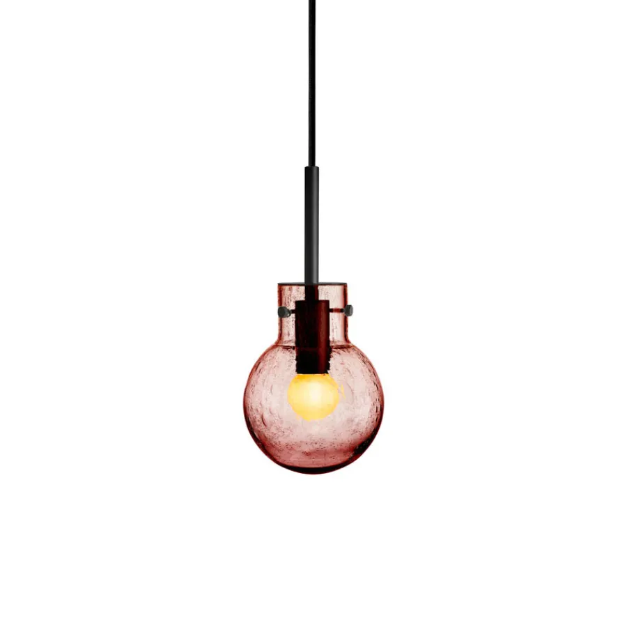 Krystallkule Taklampe Soda Morgenrød<HADELAND GLASSVERK Clearance