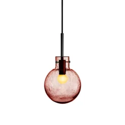 Krystallkule Taklampe Soda Morgenrød<HADELAND GLASSVERK Clearance