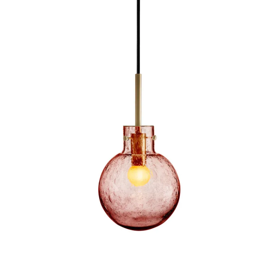 Krystallkule Taklampe Soda Morgenrød<HADELAND GLASSVERK Clearance