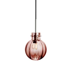 Krystallkule Taklampe<HADELAND GLASSVERK New