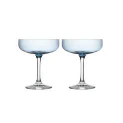 Odyssé Cavaskål Blå 25cl 2pk<HADELAND GLASSVERK Clearance