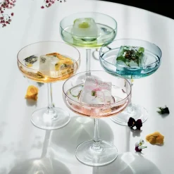 Odyssé Cavaskål Blå 25cl 2pk<HADELAND GLASSVERK Clearance