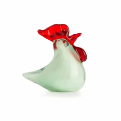 Påskepynt Glasshøne 8cm Grønn<HADELAND GLASSVERK Outlet