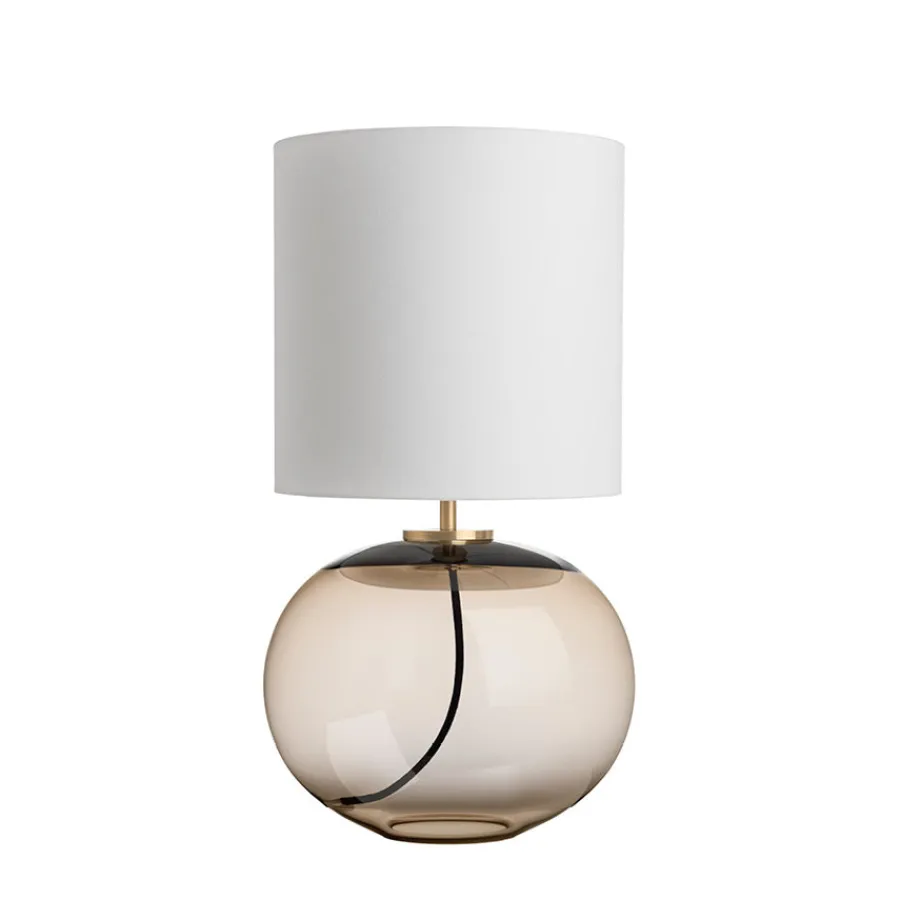 Senja Bordlampe Kakao<HADELAND GLASSVERK New