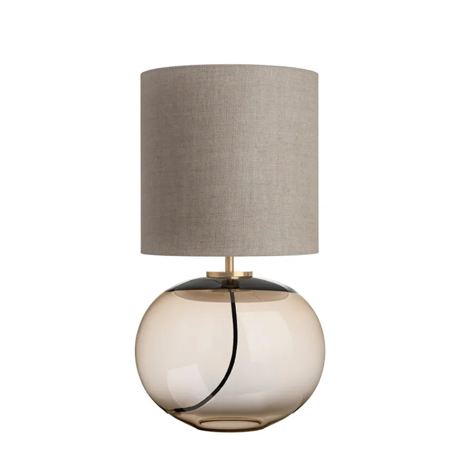 Senja Bordlampe Kakao<HADELAND GLASSVERK New