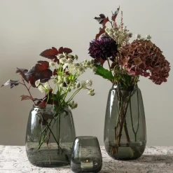 Siccori Vase 11cm Røkgrå<HADELAND GLASSVERK Discount
