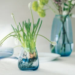 Siccori Vase 11cm Himmelblå<HADELAND GLASSVERK Online