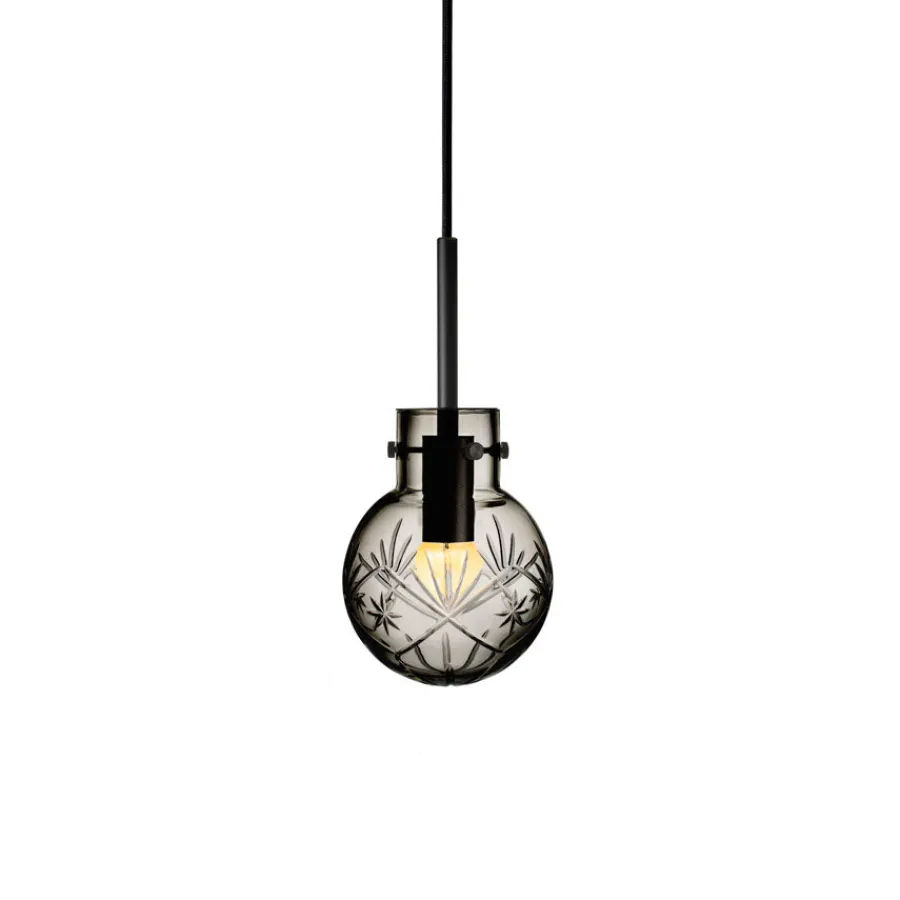 Taklampe Røkgrå<HADELAND GLASSVERK Clearance