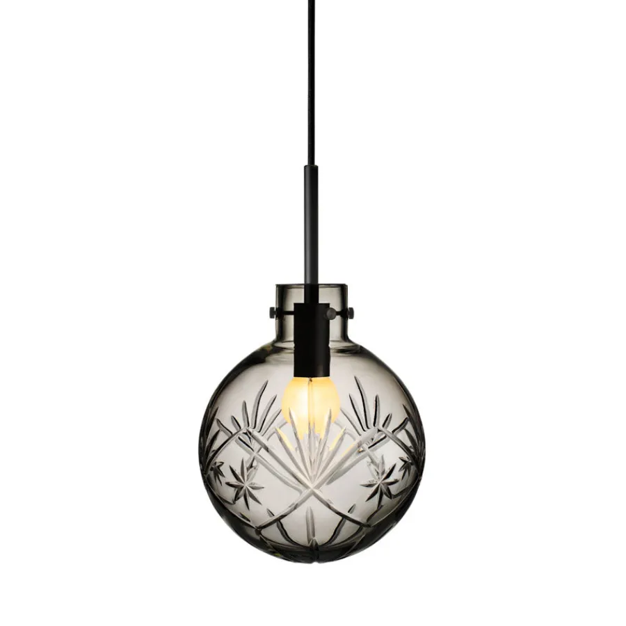 Taklampe Røkgrå<HADELAND GLASSVERK Clearance