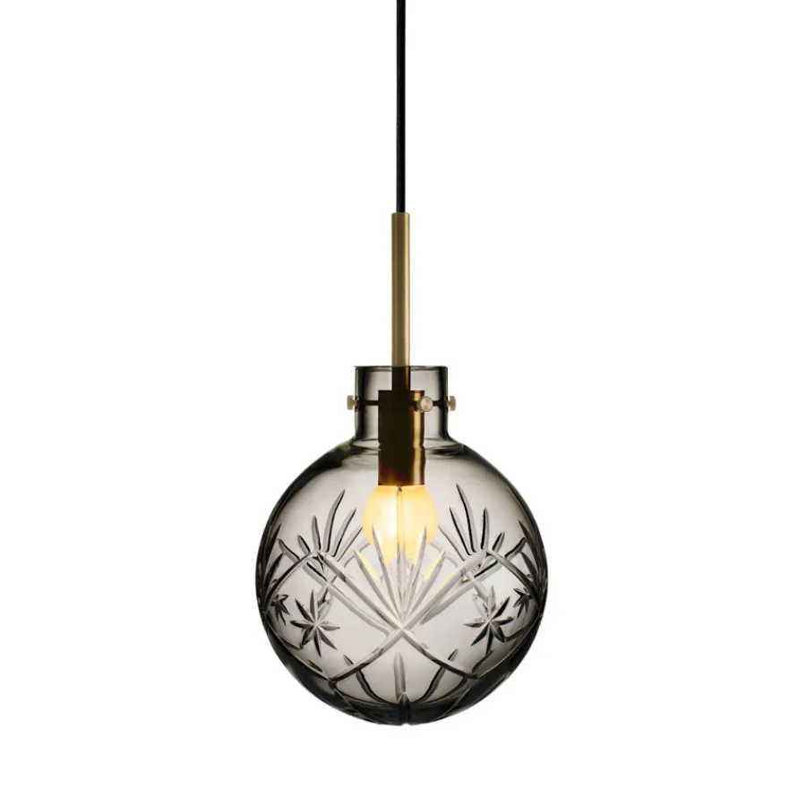 Taklampe Røkgrå<HADELAND GLASSVERK Clearance