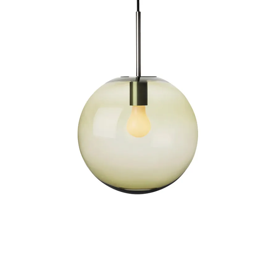 Taklampe 4014 Oliven<HADELAND GLASSVERK Hot