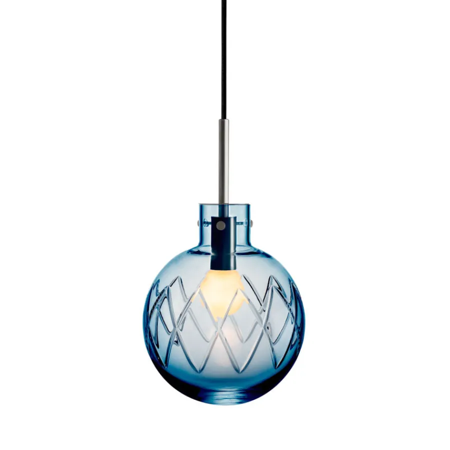 Taklampe Stålblå<HADELAND GLASSVERK Hot