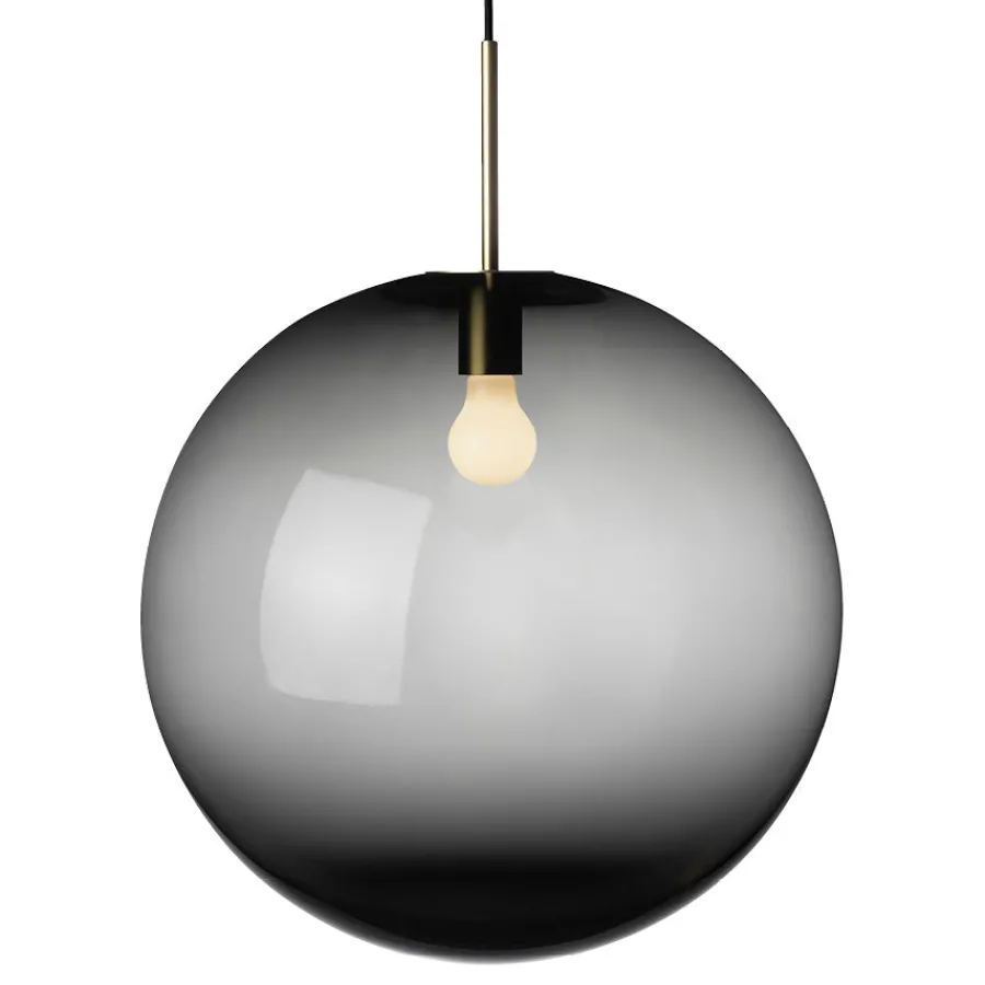 Taklampe 4014 Røkgrå<HADELAND GLASSVERK Outlet