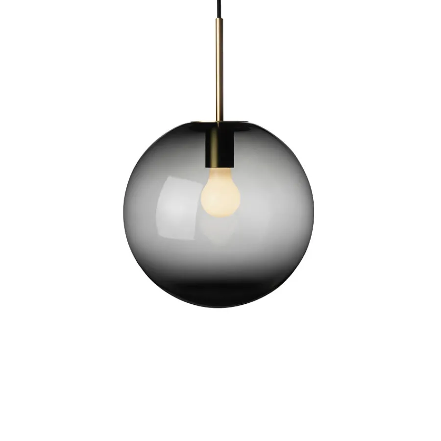 Taklampe 4014 Røkgrå<HADELAND GLASSVERK Outlet