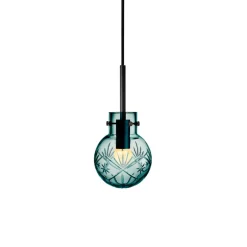 Taklampe Finn Blågrønn<HADELAND GLASSVERK