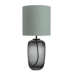 Vega Bordlampe Røkgrå<HADELAND GLASSVERK New