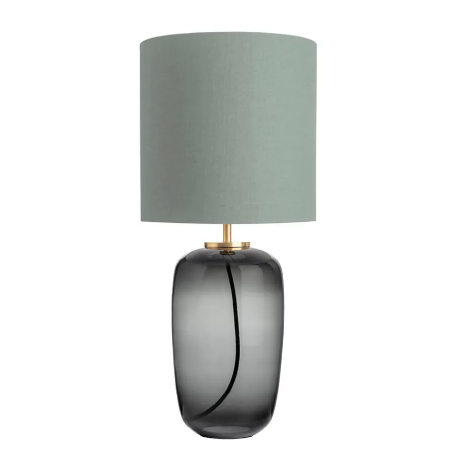 Vega Bordlampe Røkgrå<HADELAND GLASSVERK New