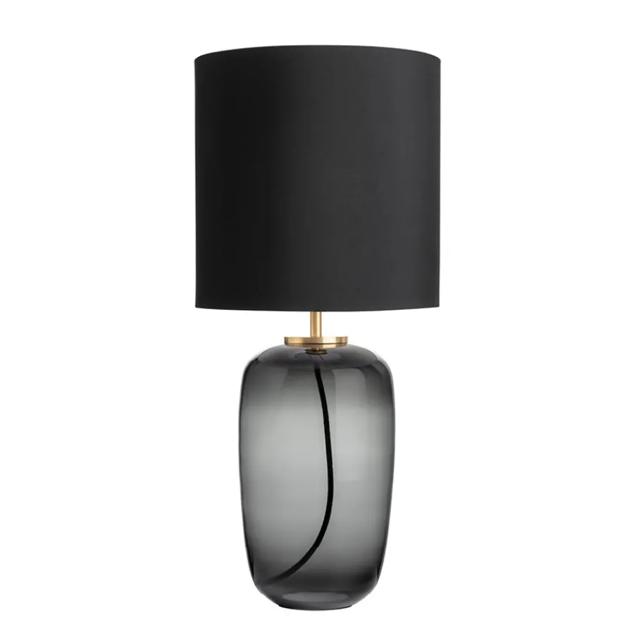 Vega Bordlampe Røkgrå<HADELAND GLASSVERK New