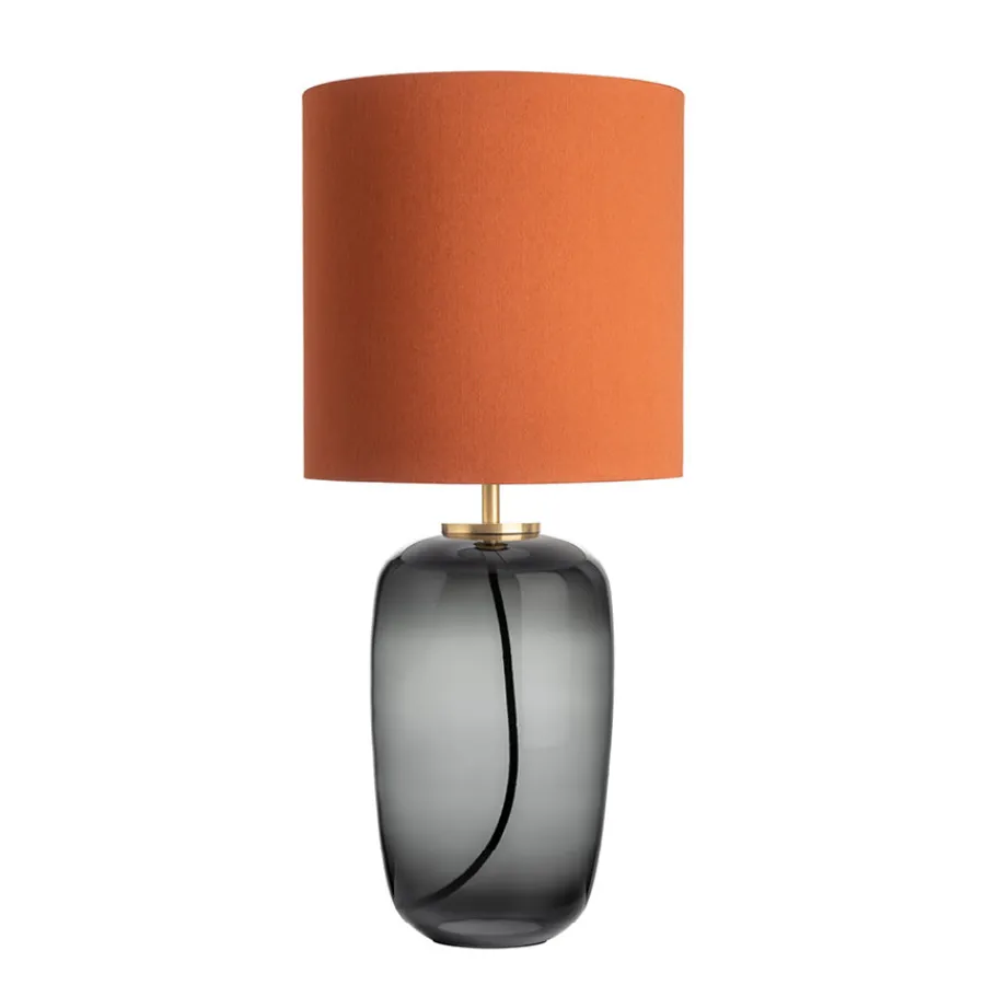 Vega Bordlampe Røkgrå<HADELAND GLASSVERK New