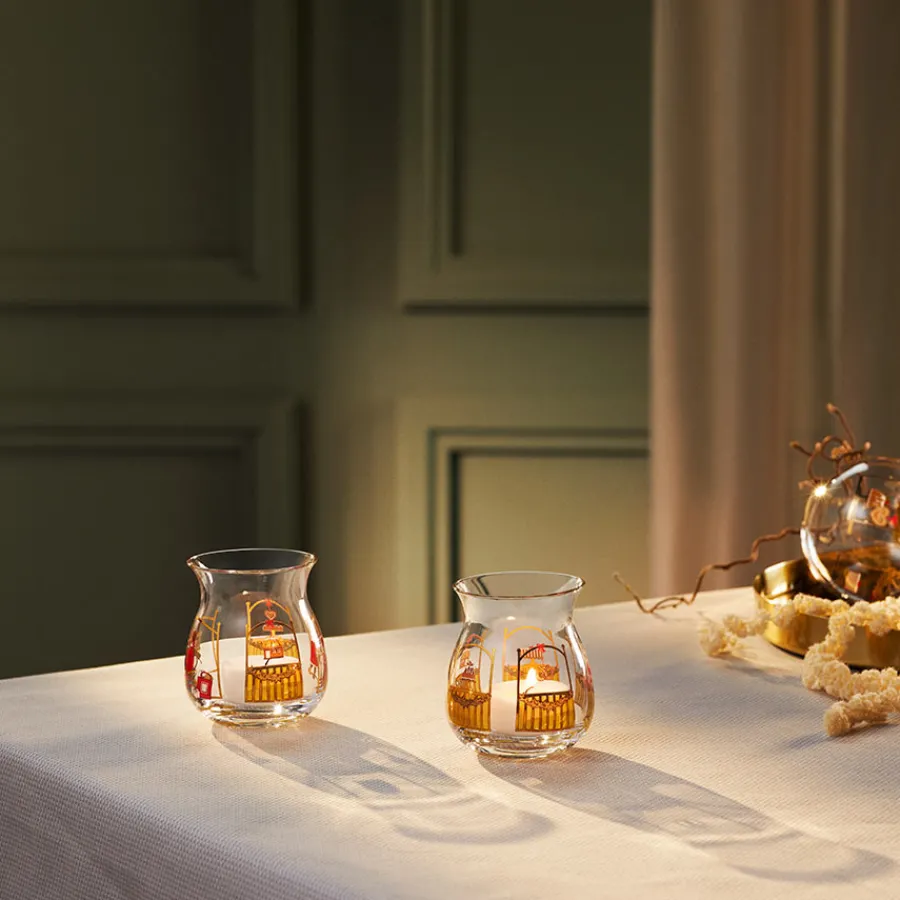 Christmas Julelyslykt 2023 2stk 7,5cm<HOLMEGAARD Best