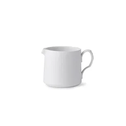 HVIT RIFLET MUGGE 70 CL<ROYAL COPENHAGEN Discount