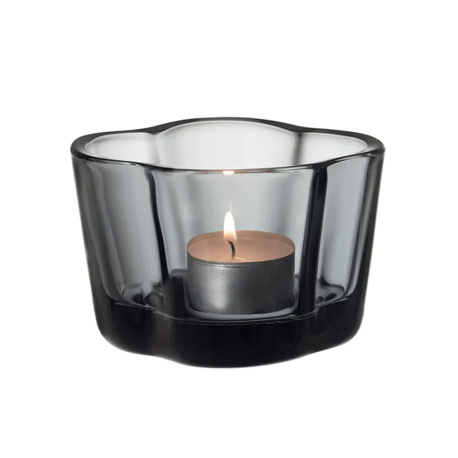 Alvar Aalto Telysholder 60 mm Grå<IITTALA Online