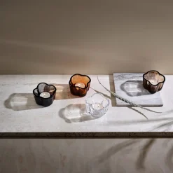 Alvar Aalto Telysholder 60 mm Grå<IITTALA Online