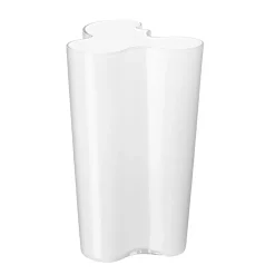 Alvar Aalto Vase 251 mm Hvit<IITTALA Discount