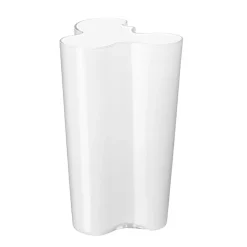 Alvar Aalto Vase 251 mm Hvit<IITTALA Discount