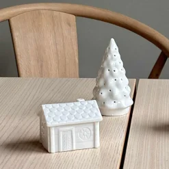 Jul På Tunet Smiu 7x5,3cm<PORSGRUNDS PORSELÆNSFABRIK Clearance