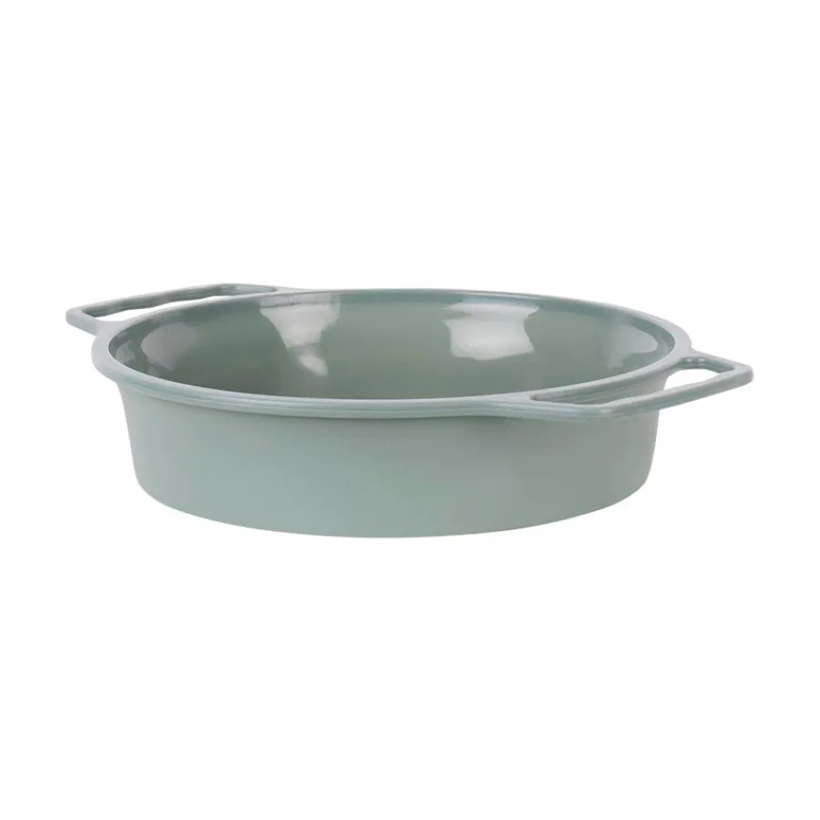 KAKEFORM RUND 25CM SILIKON GRØNN<CHRISTIANIA 1739 Sale