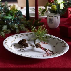 Kähler Hammershøi Christmas Serveringsfat 27x34cm<KÄHLER DESIGN New