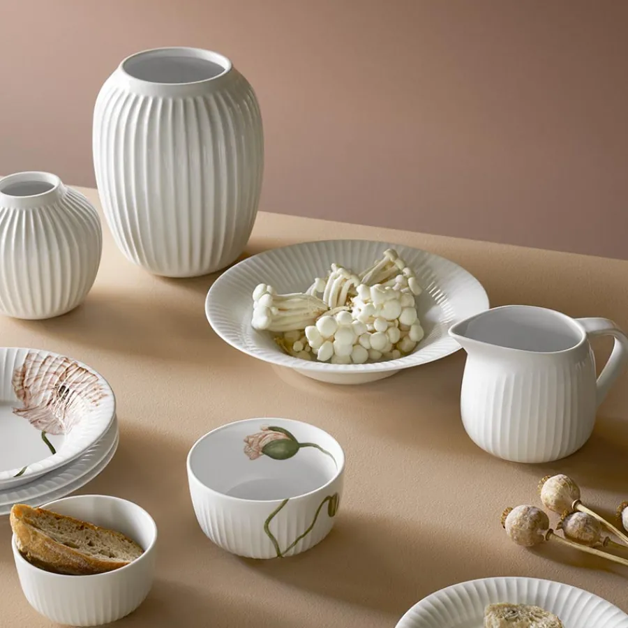 Kähler Hammershøi Dyp Tallerken 21 cm Hvit<KÄHLER DESIGN
