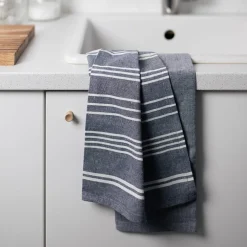 Kjøkkenhåndkle Blå 50X70cm 2pk<CHRISTIANIA 1739 Sale