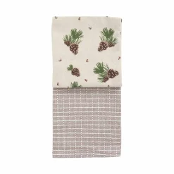 Kjøkkenhåndkle Furu/Mønster Bomull 50X70cm 2pk<CHRISTIANIA 1739 Hot