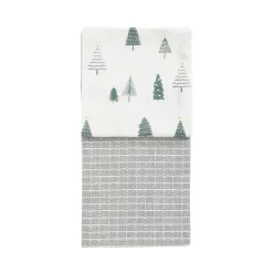 Kjøkkenhåndkle Skog/Mønster Bomull 50X70cm 2pk<CHRISTIANIA 1739 Outlet